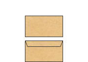 洋長6[カマスベロ折]  クラフト70g/m<sup>2</sup>
