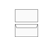 洋長6[カマスベロ折]  透けないケント80g/m<sup>2</sup>